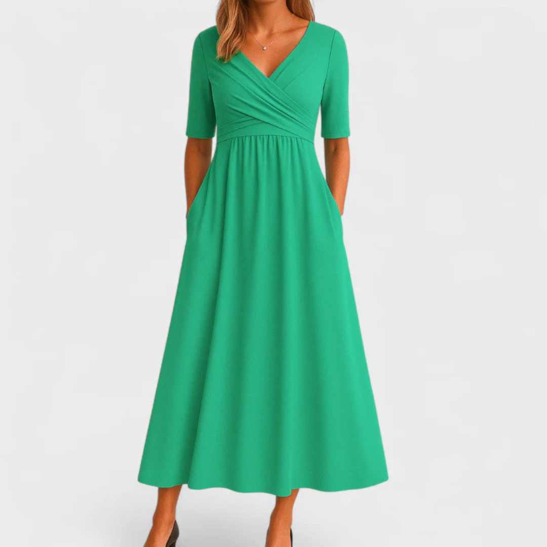 De Verweven Elegantie Jurk