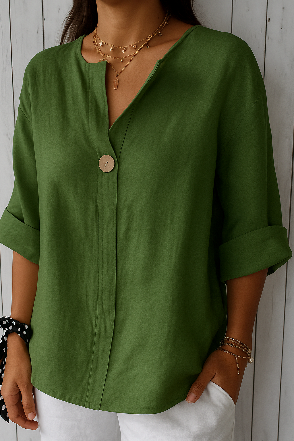 Amora | Linen Breeze Top