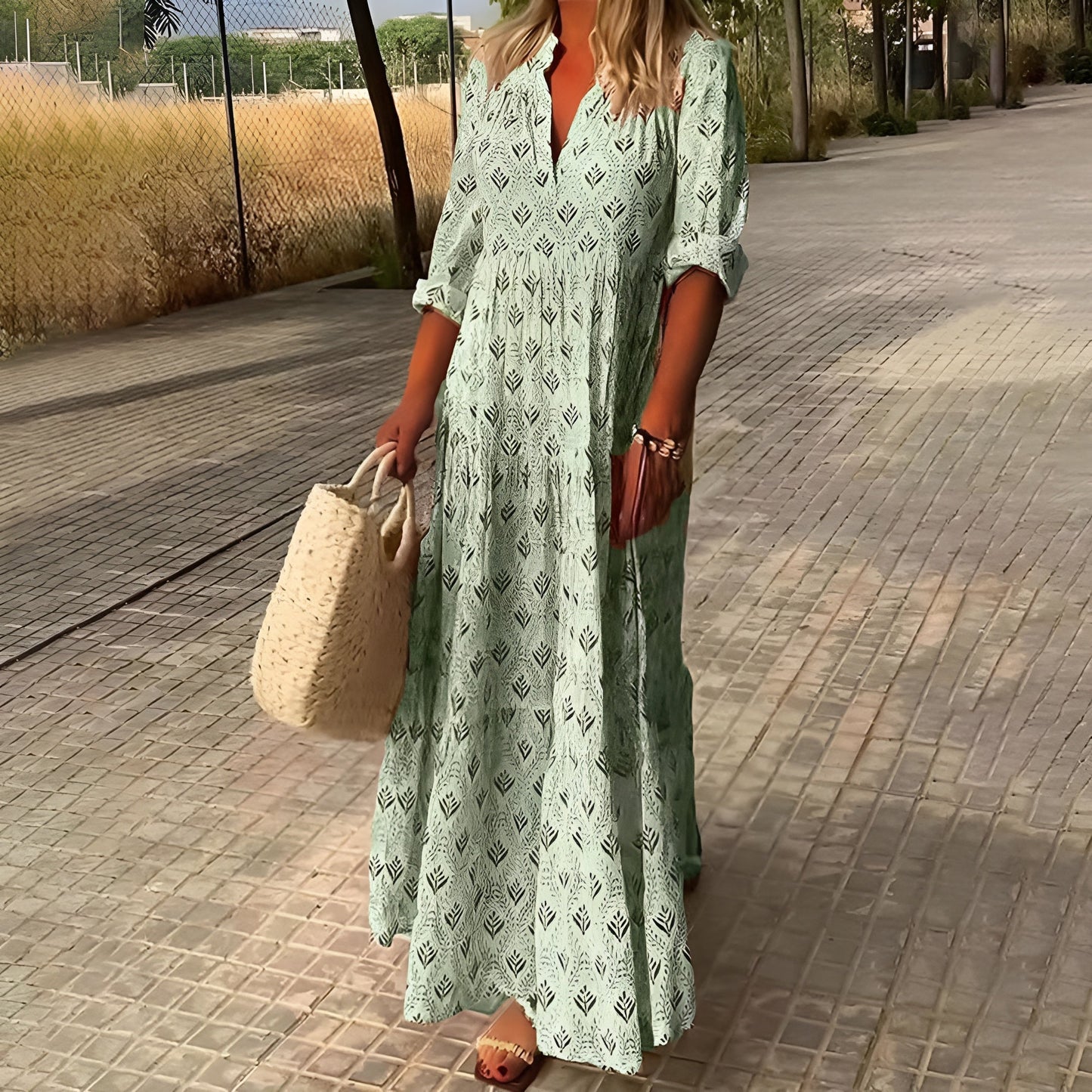 Luchtige Jurk met Bohemian Flair