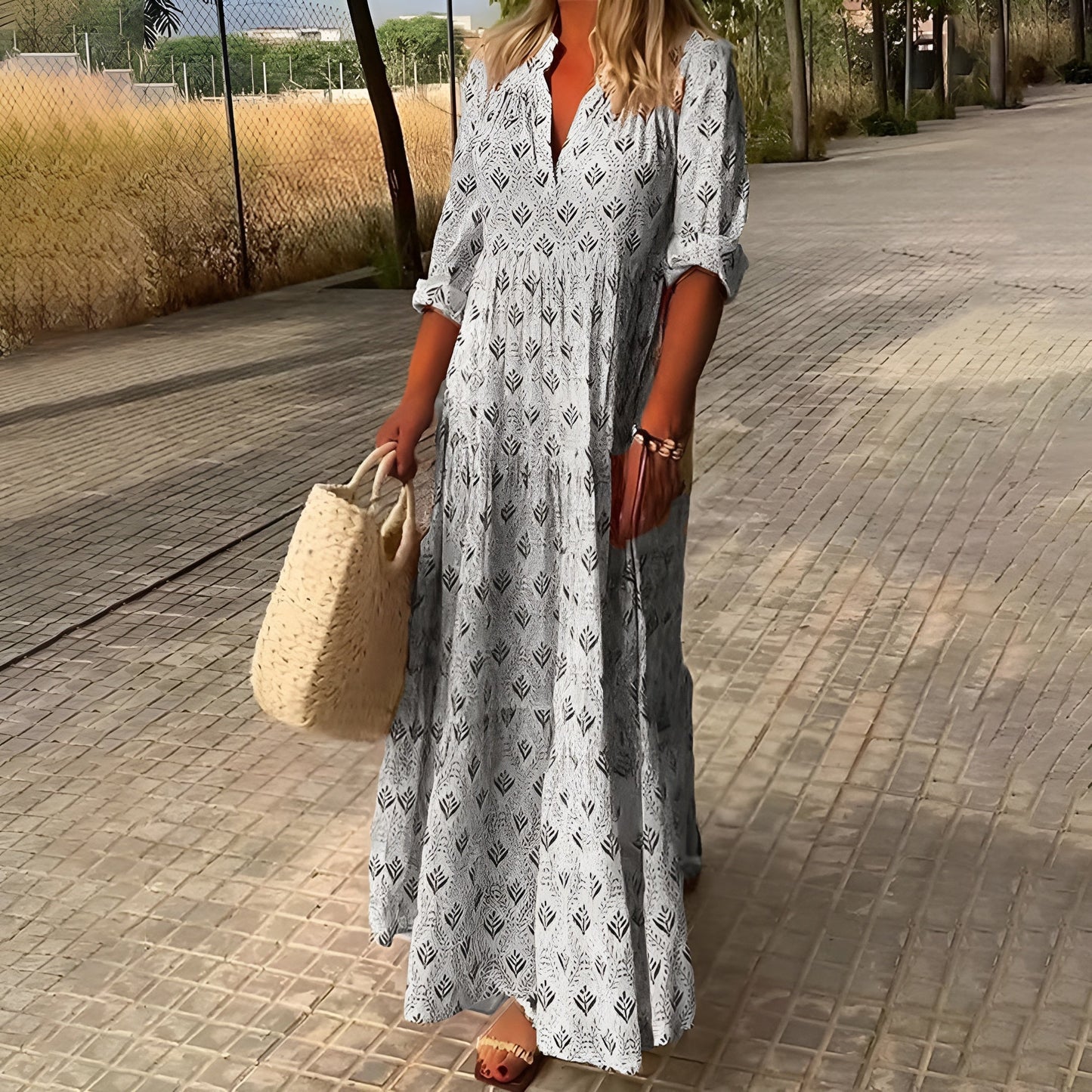 Luchtige Jurk met Bohemian Flair