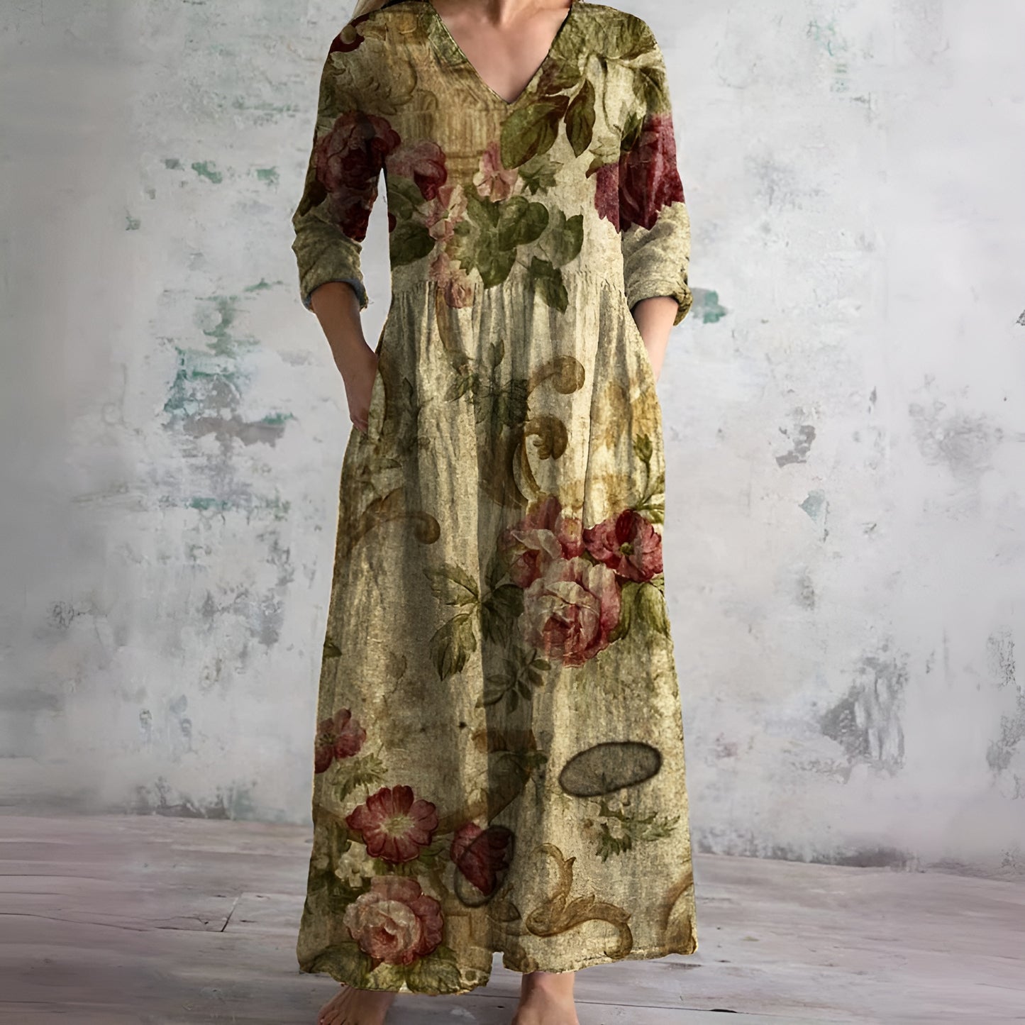 Dearyn | Sela Coastal Floral Jurk