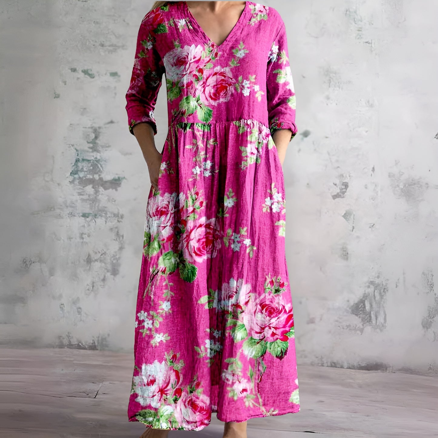 Dearyn | Sela Coastal Floral Jurk