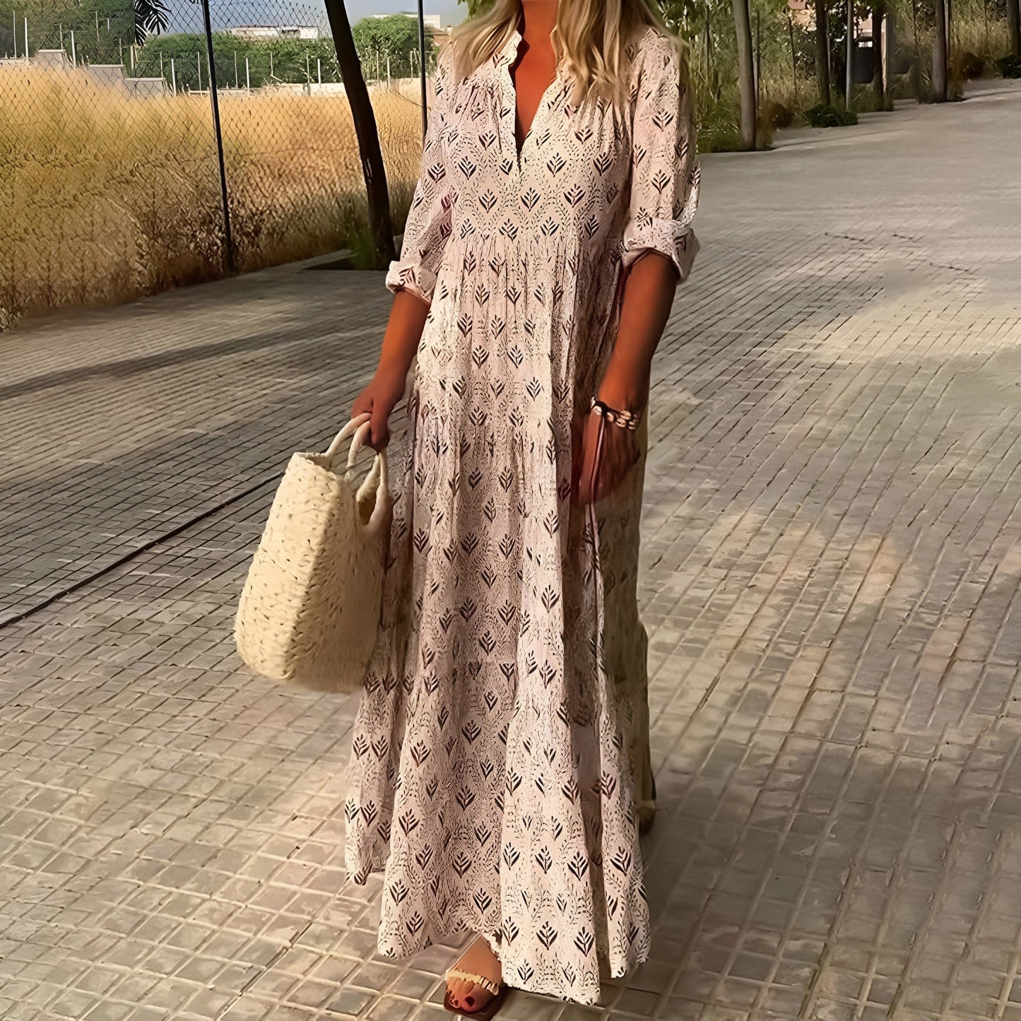Luchtige Jurk met Bohemian Flair