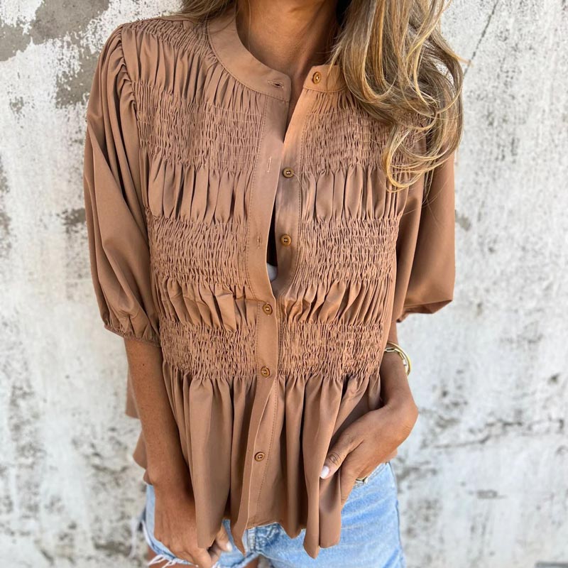 De Chique Ibiza-Style Blouse
