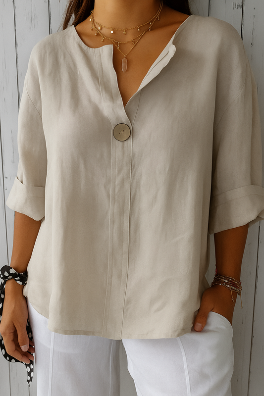 Amora | Linen Breeze Top