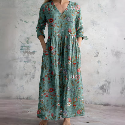 Dearyn | Sela Coastal Floral Jurk