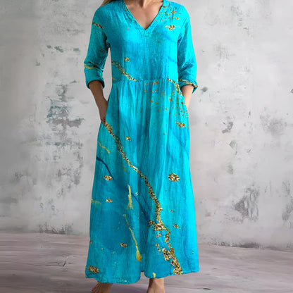 Dearyn | Sela Coastal Floral Jurk