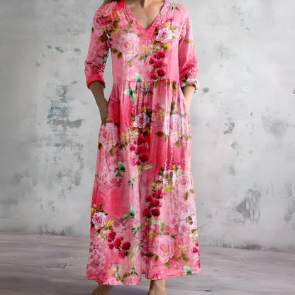 Dearyn | Sela Coastal Floral Jurk